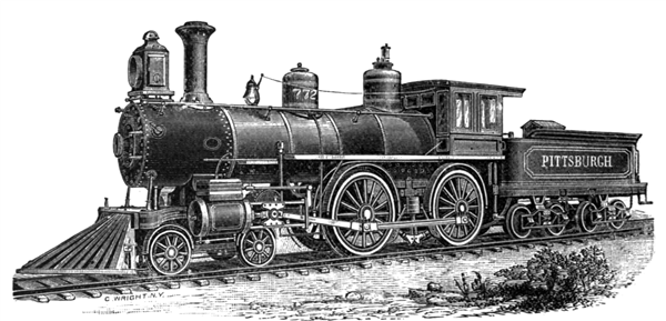 Locomotive drawing